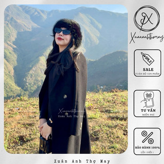 Áo mangto dạ ép túi chéo (113cm) - Xuananhthomay