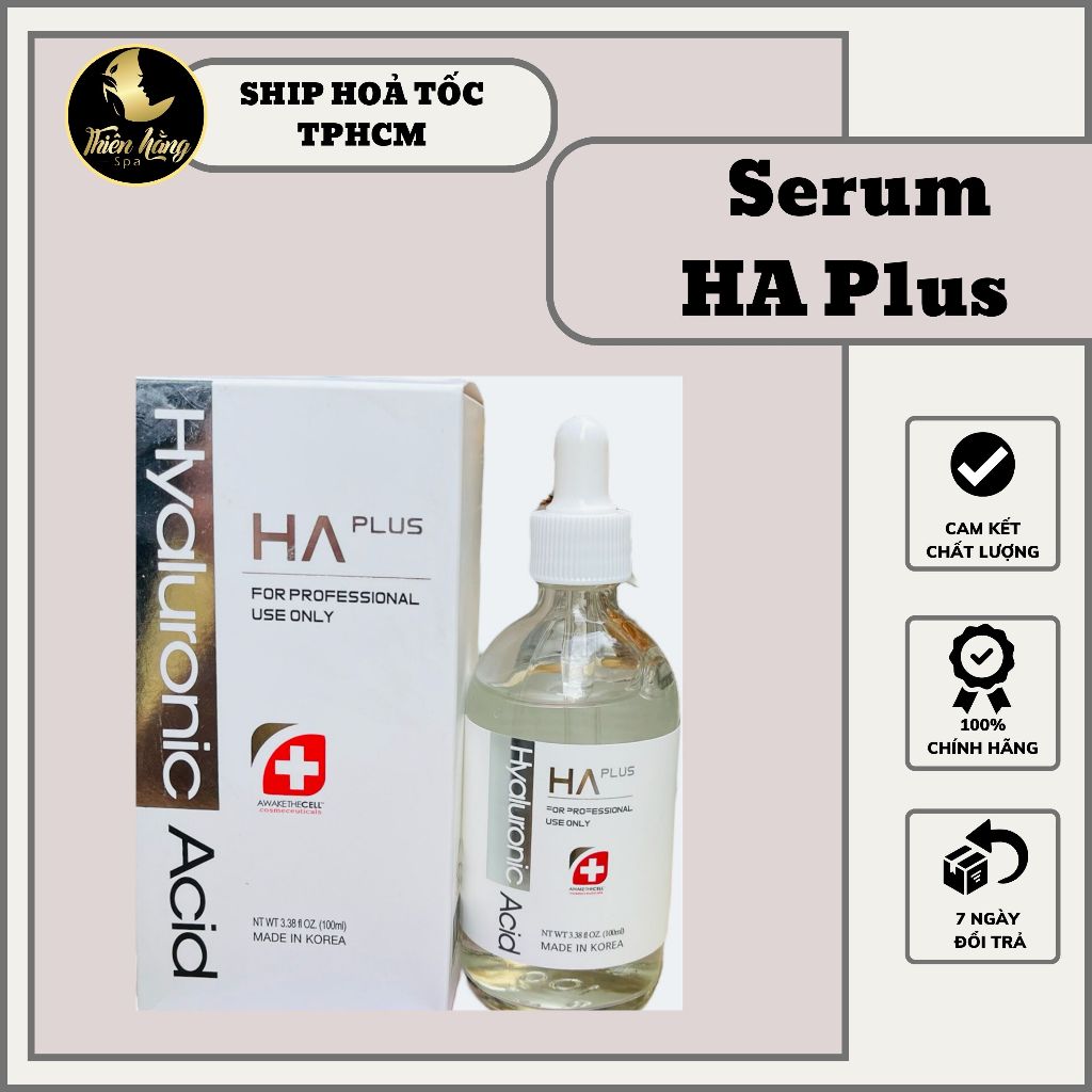 SERUM HA PLUS( Chính Hãng Hàn Quốc) - SIÊU CĂNG BÓNG DA CẤP ẨM 100ml ...