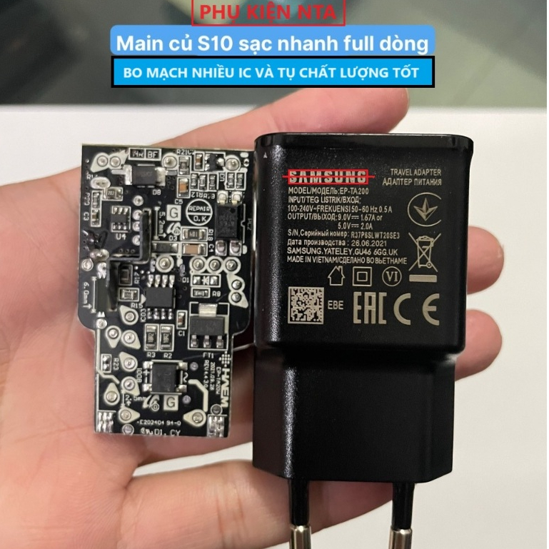 Bộ Sạc Nhanh Samsung 15w Usb -Type C cho S10/Note 10/S21/M54/M54/A35/S22/S23Ultral/S24Ultra/S25Ultra