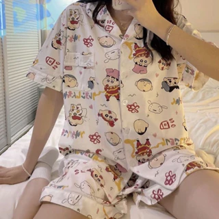 BỘ NGỦ ĐÙI NỮ SIÊU KUTE,BỘ PIJAMA MẶC NHÀ NHIỀU HÌNH