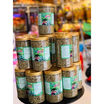 trà lá sen khô cuộn (hộp 500g) lá sen giảm cân, hạ mỡ máu, thanh nhiệt, lưu thông khí h.uyết