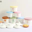 Thố sứ ăn dặm Misan cho bé 3in1 kèm 2 nắp đậy có vạch chia ml tiện lợi, Hũ sứ ăn dặm cho bé có vạch chia 250ml Misan