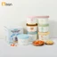 Thố sứ ăn dặm Misan cho bé 3in1 kèm 2 nắp đậy có vạch chia ml tiện lợi, Hũ sứ ăn dặm cho bé có vạch chia 250ml Misan