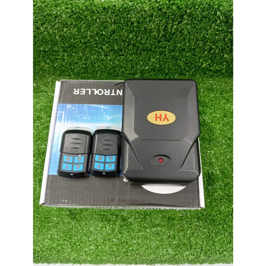 Hộp điều khiển YH Taiwan kèm remote dùng cho motor cửa cuốn,  bạt xếp