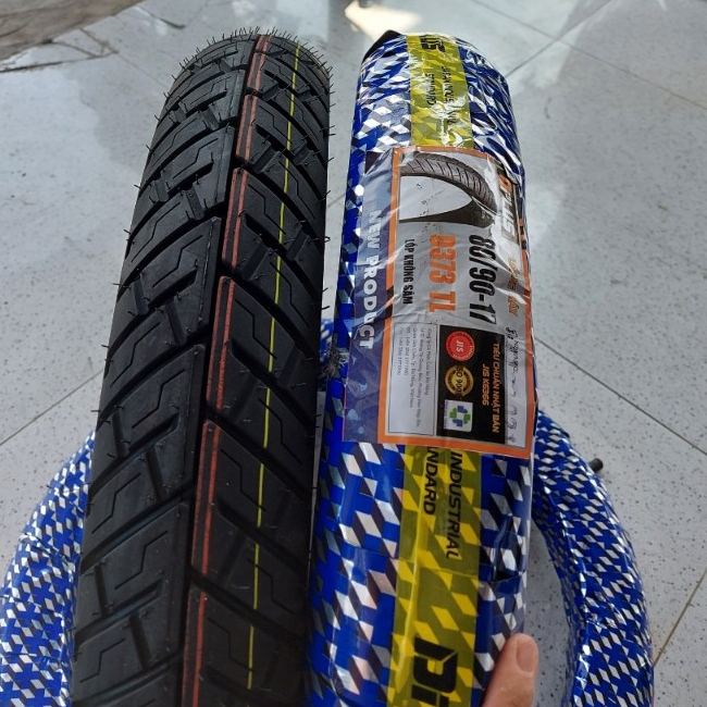 Lốp xe máy DPLUS 80/90-17 vỏ sau xe Wave, Future, Sirius, Jupiter không ...
