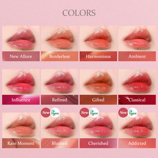 Son tint bóng mỏng nhẹ lâu trôi hince Mood Enhancer Water Liquid Glow 4ml