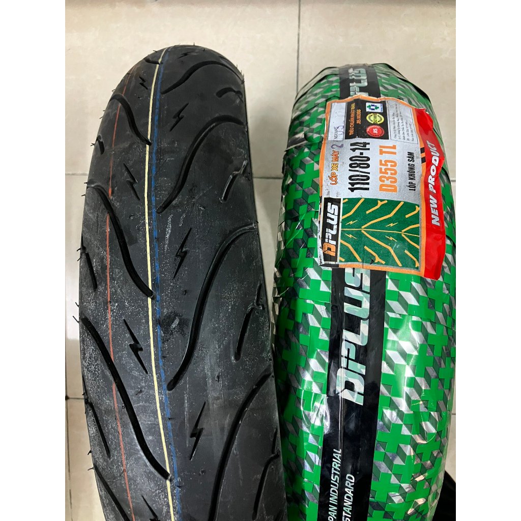 Lốp xe máy DPLUS 110/80-14 vỏ xe PCX, NVX không ruột (săm) | Shopee ...