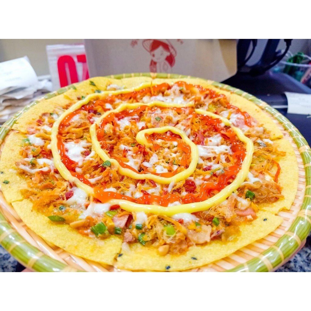 Vỏ Bánh tráng nướng Vàng,Trắng giòn tan Loại Ngon 1ký
