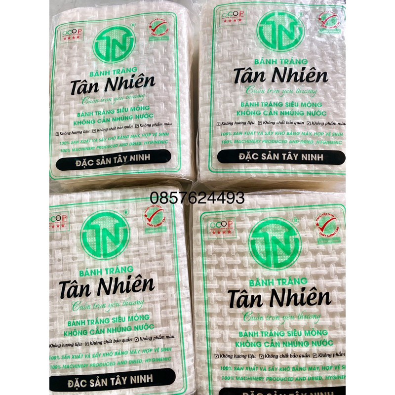 Bánh Tráng Siêu Mỏng Tân Nhiên Tây Ninh 500g.
