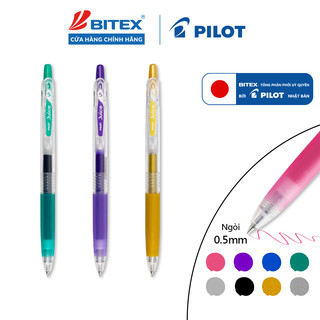 [MÀU MỚI] Bút Gel Pilot Juice Nhật Bản (Đủ Màu) - Ngòi 0.5mm / 0.7mm - Mực Kháng Nước, Kẹp Lò Xo Tiện Lợi