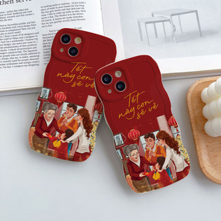 Ốp lưng iphone viền gợn sóng Tết này con sẽ về dành cho ip 6/7/8/plus/x/xr/xs/11/12/13/14/15/pro max - sm2011