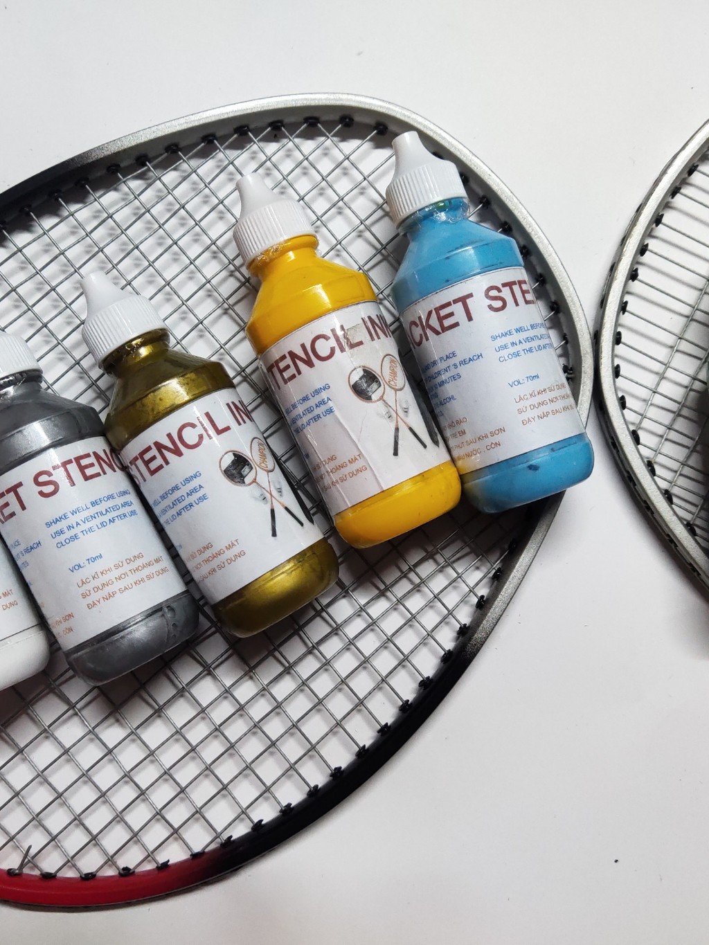 MỰC SƠN VỢT CẦU LÔNG-RACKET -TENNIC STENCIL INK | Shopee Việt Nam