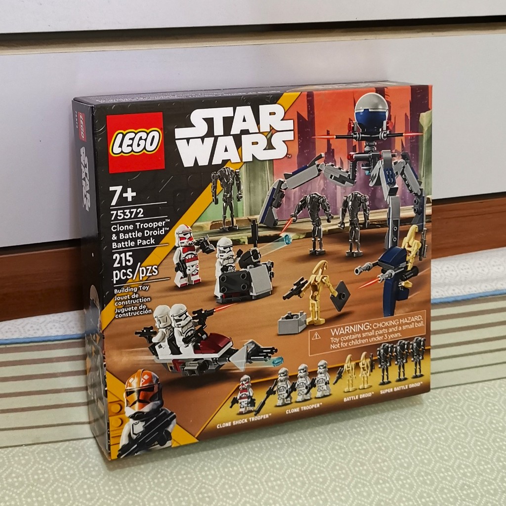 [Lego Star Wars] 75372 Clone Trooper & Battle Droid Battle Pack ...