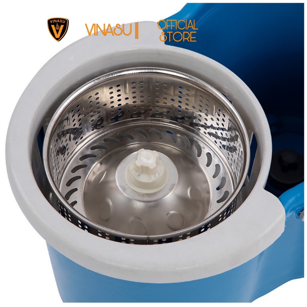 Bộ Lau Nhà Lồng Inox và lồng nhựa rời VNS143