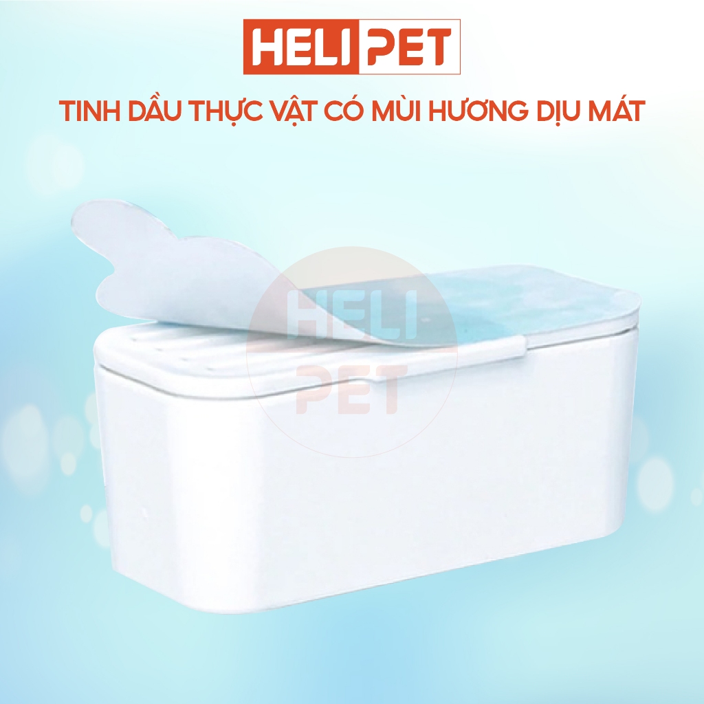 Ảnh COMBO 2 Cục Khử Mùi Máy Dọn Vệ Sinh Cho Mèo Petree x HeLiPet Chính Hãng 3