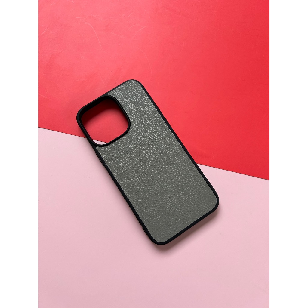 Ốp da iphone Màu Ghi và màu xanh lá