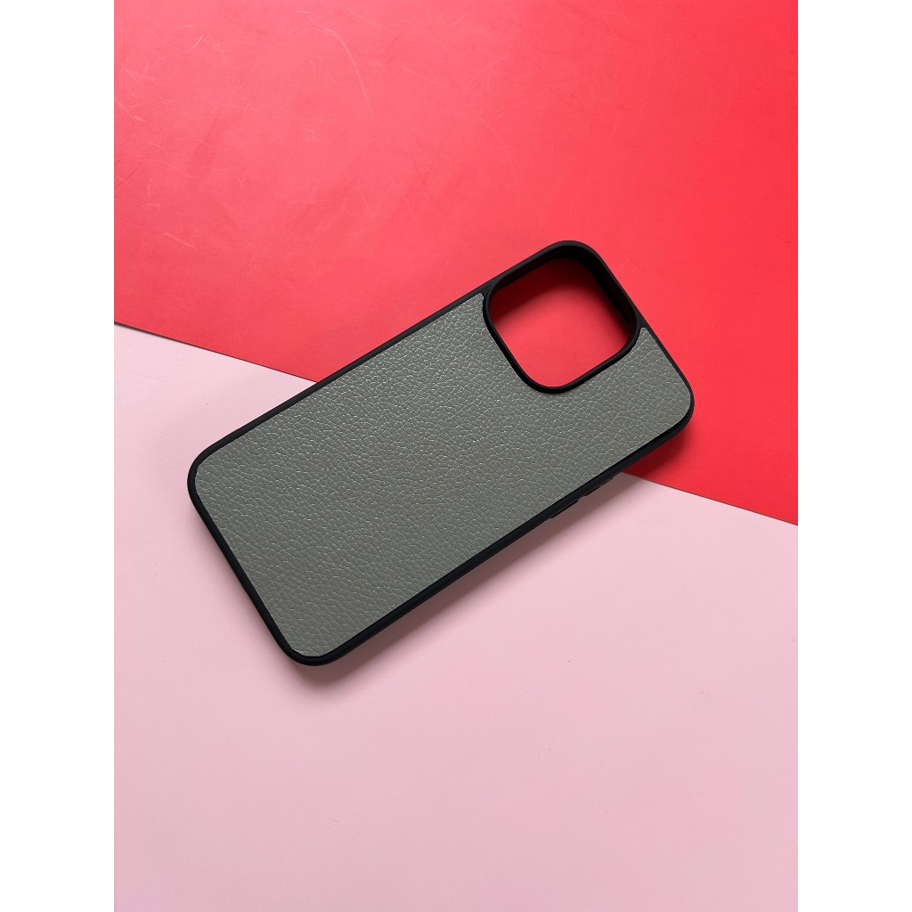 Ốp da iphone Màu Ghi và màu xanh lá