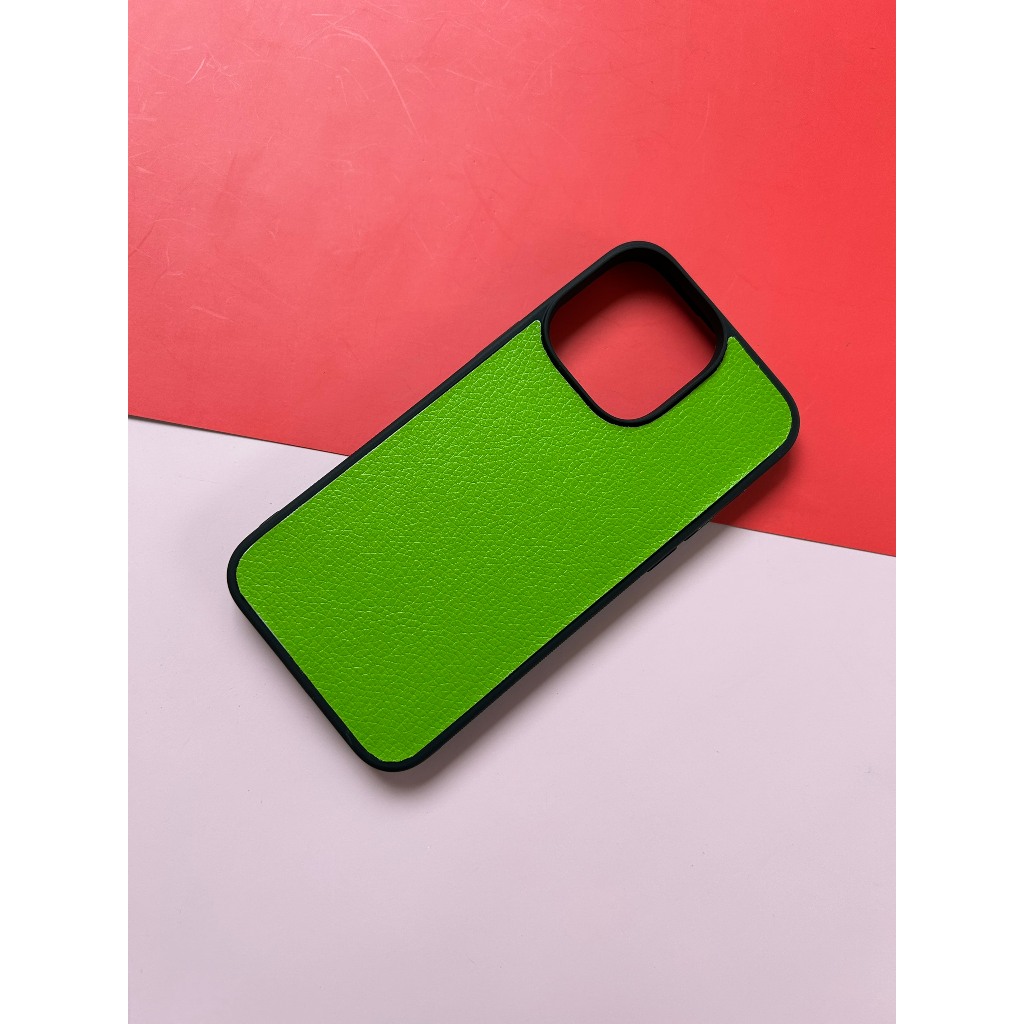Ốp da iphone Màu Ghi và màu xanh lá