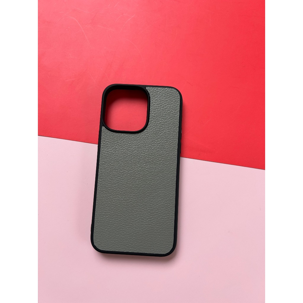 Ốp da iphone Màu Ghi và màu xanh lá