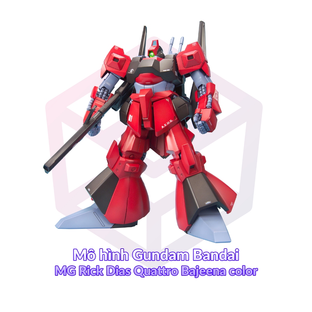 Mô hình Gundam Bandai MG Rick Dias Quattro Bajeena color 1/100 MS ...