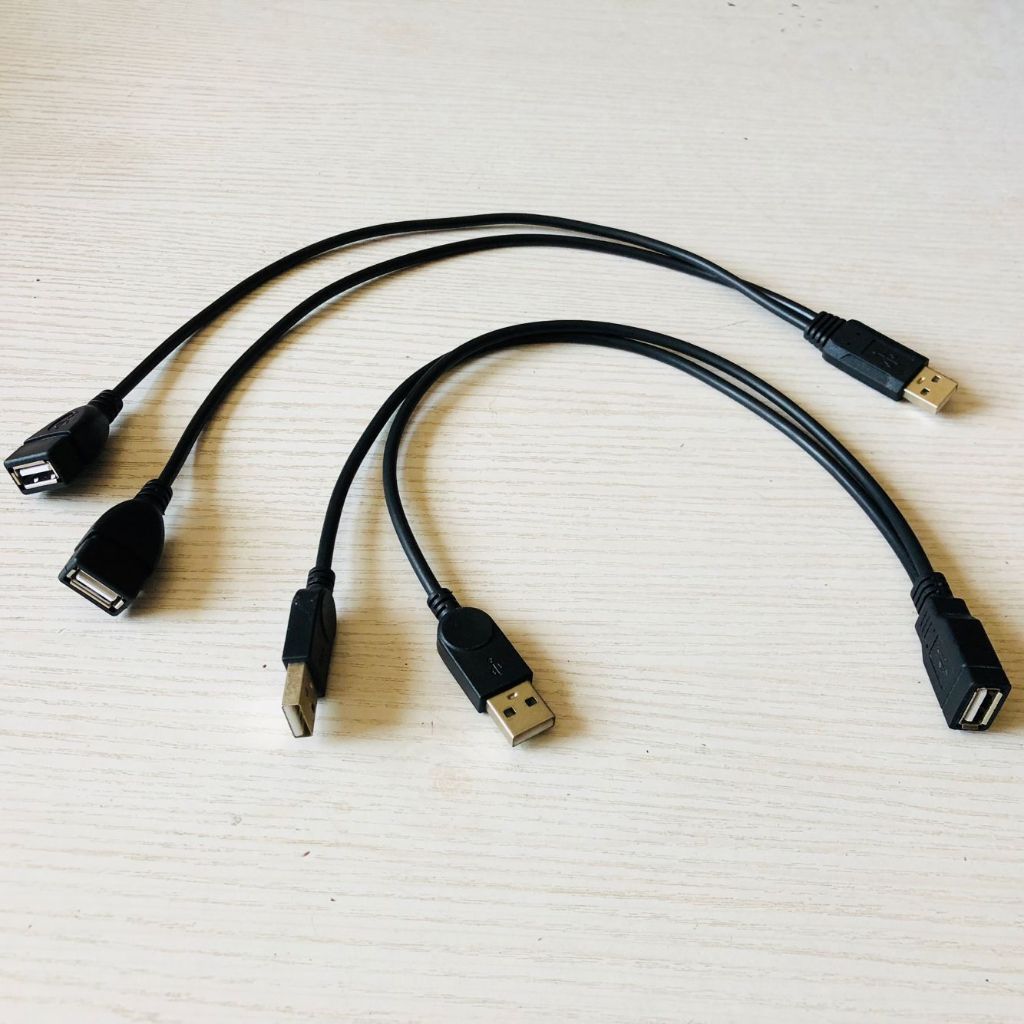 Cáp chuyển đổi USB ra 2 USB | Shopee Việt Nam