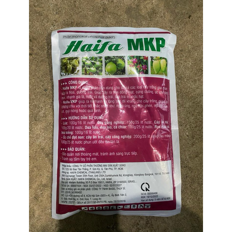 MKP Haifa chính gốc 0-52-34 1kg