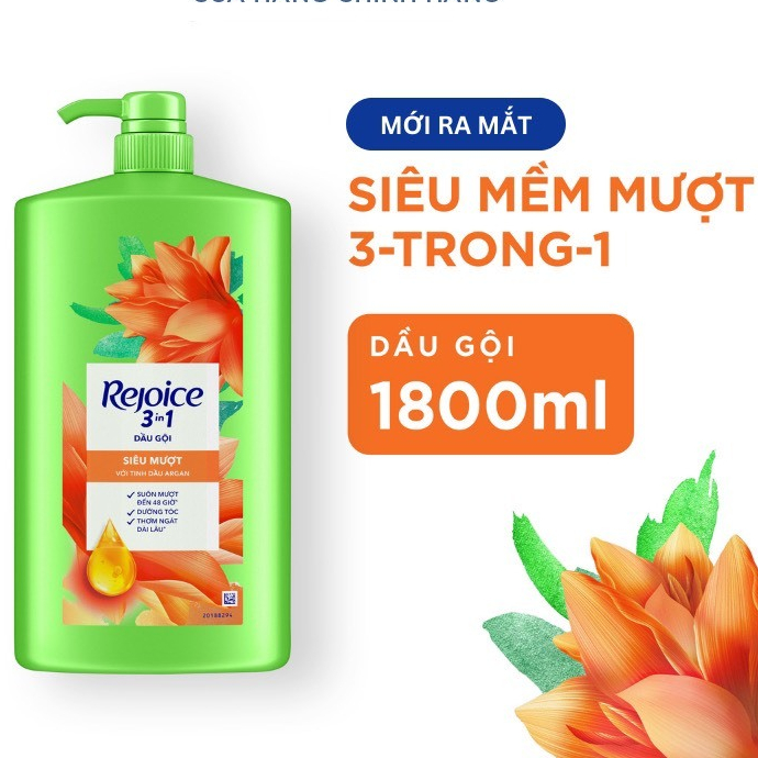 Rejoice Dầu Gội 1.8L/1.75L Siêu Mềm Mượt