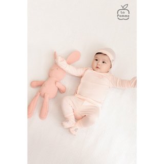La pomme SS2024 set sơ sinh dream baby màu hồng
