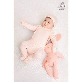 La pomme SS2024 set sơ sinh dream baby màu hồng
