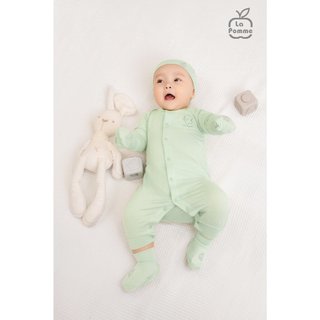 La pomme SS2024 set sơ sinh dream baby xanh