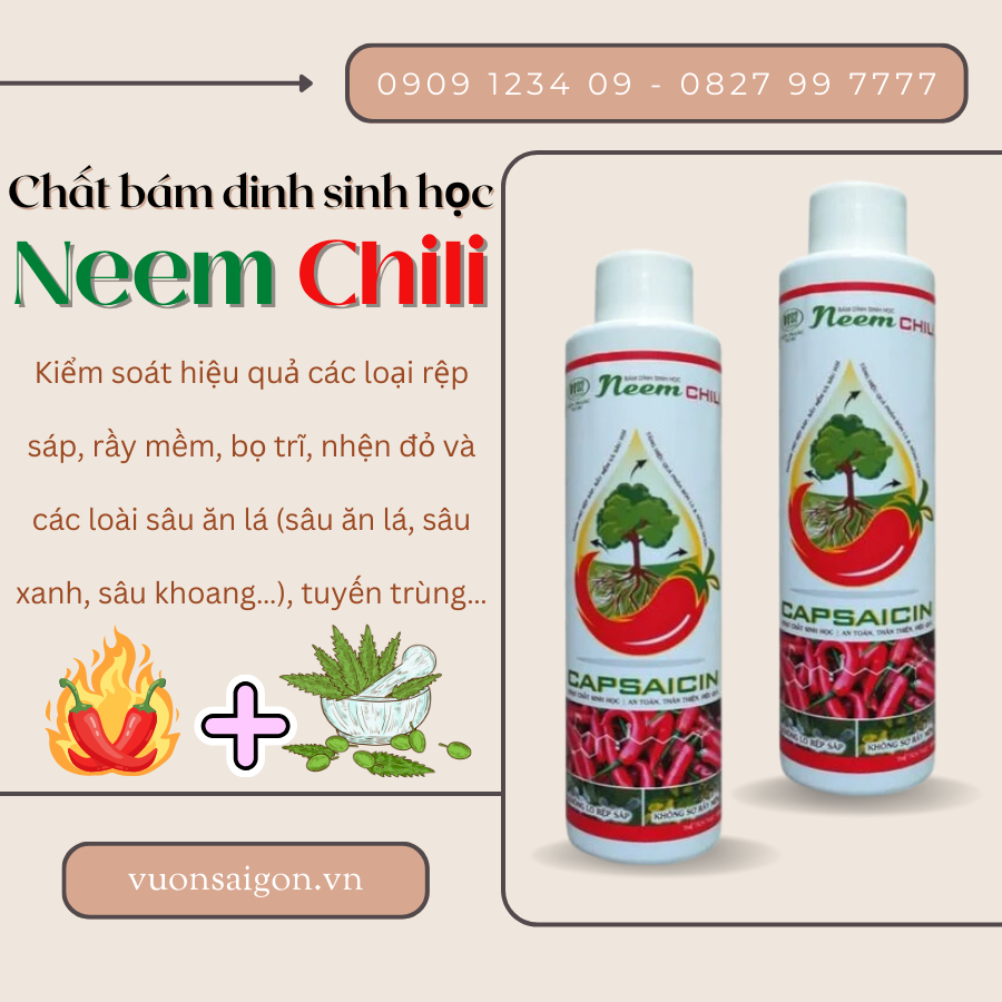 Chất Bám Dính Sinh Học Neem ChiLi 3