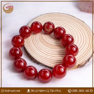 Vòng Tay Mã Não Đỏ GODA - 16 Li