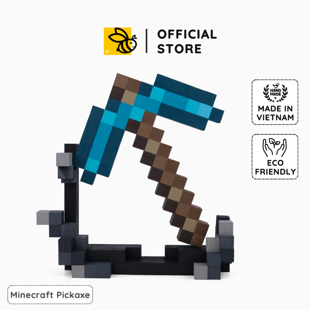 Mô Hình Gỗ Cuốc Minecraft Pickace / Đồ Handmade Decor Trưng Bày, Sưu ...
