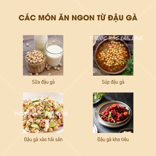 Đậu gà hữu cơ 500g (Hạt dinh dưỡng, nấu soup, làm sữa hạt, tốt cho người ăn kiêng)