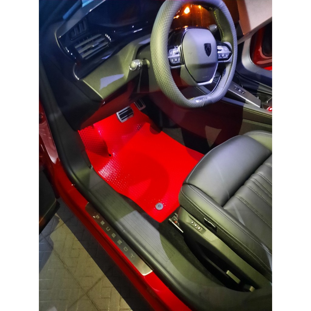 Thảm lót ô tô KATA cho xe Peugeot 408 (2023-2024) - Khít với sàn, Chống trơn, Không mùi, Không ẩm mốc