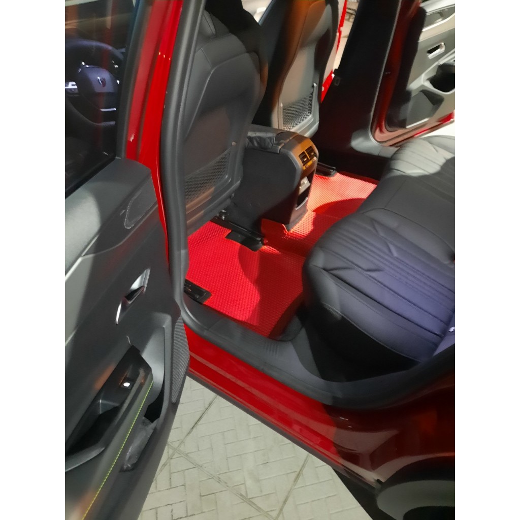 Thảm lót ô tô KATA cho xe Peugeot 408 (2023-2024) - Khít với sàn, Chống trơn, Không mùi, Không ẩm mốc