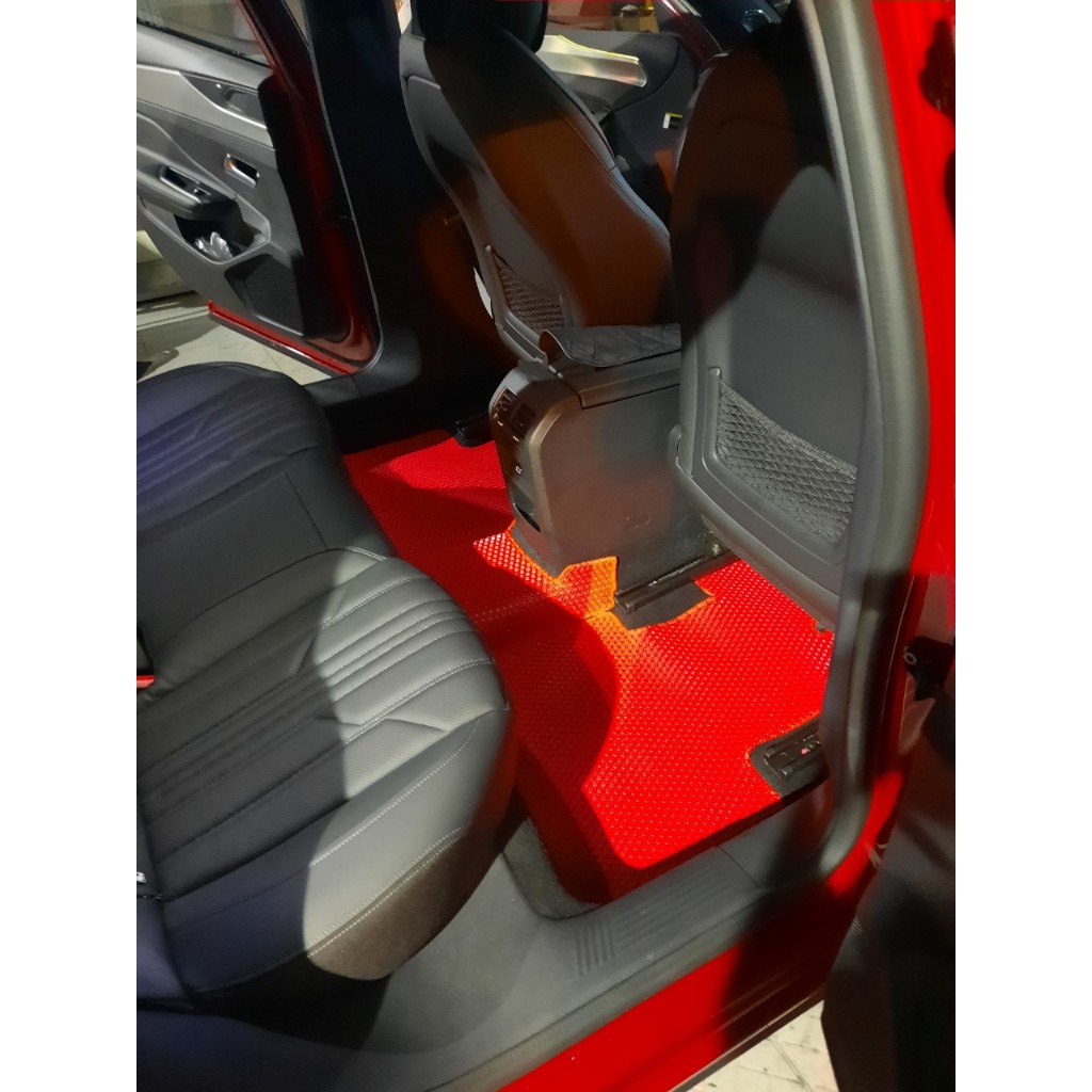 Thảm lót ô tô KATA cho xe Peugeot 408 (2023-2024) - Khít với sàn, Chống trơn, Không mùi, Không ẩm mốc