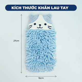 Khăn Lau Tay Treo Tường Royal Towel Chất Nhung San Hô, Dày Dặn, Thấm Hút Tốt