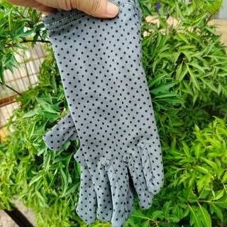 Bao tay gang tay 4 tấc chấm bi 2 lớp- Giao maud ngẫu nhiên