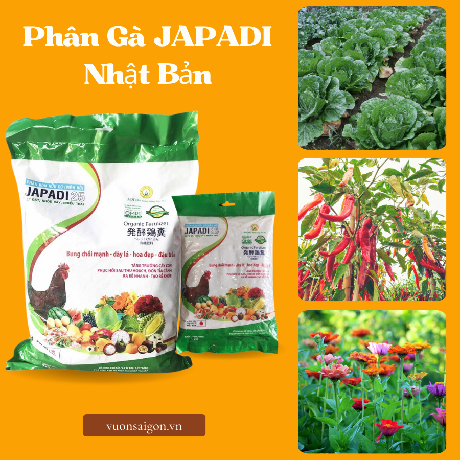phân gà JAPADI Nhật Bản