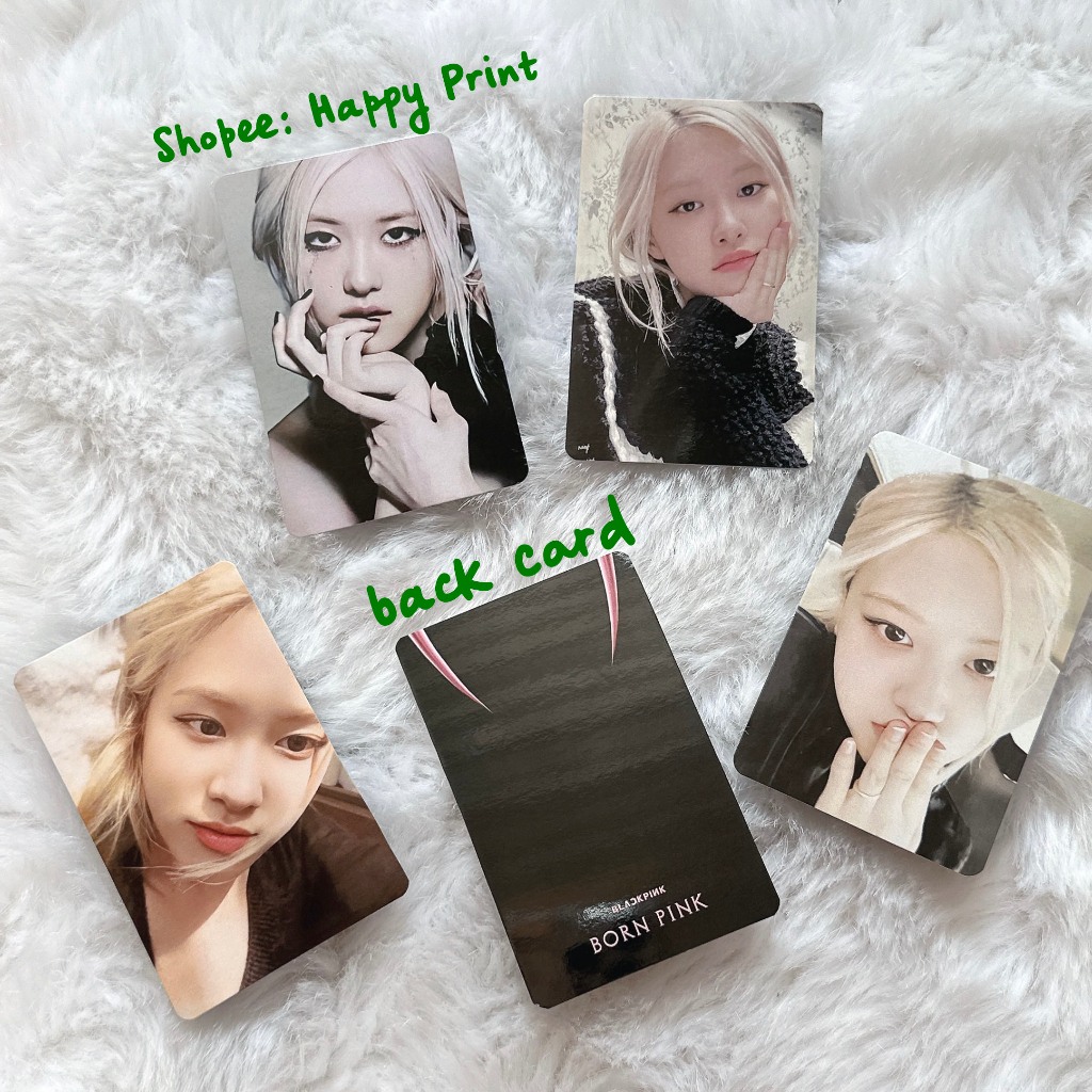 [CARD LOMO  MUA 3 TẶNG 1] R bông, R xoài, R đàn, Rosé ôm má, R cận, R nằm; R hank R nắng, R deco, R lệ, R bloom