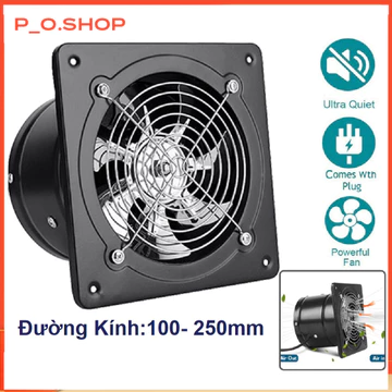 【🔥Rẻ🔥】Quạt Hút Gió, Quạt Thông Gió hút mùi Nhà Bếp, thông gió đường - Hút Mùi Nhà Bếp