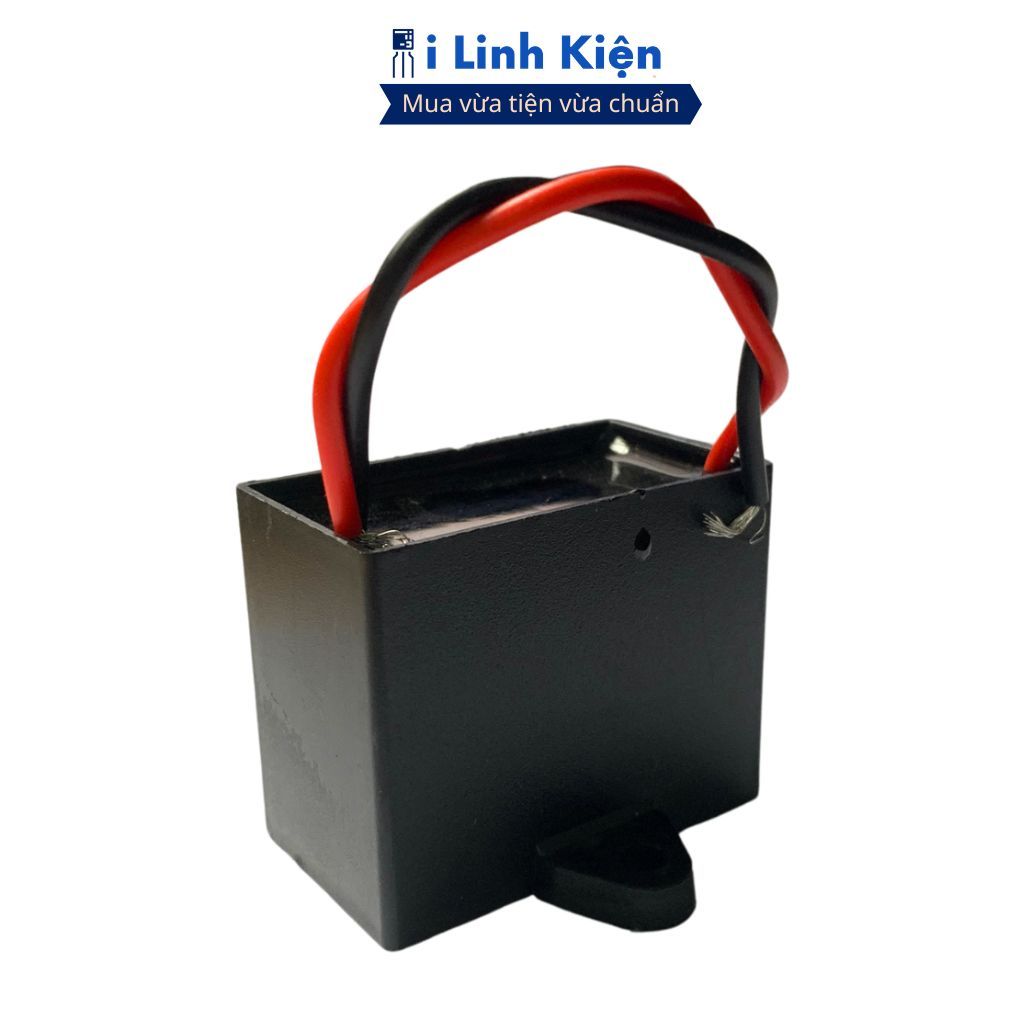 Tụ quạt 20UF CBB61 dây chính hãng SENJU, JCCONs chất lượng ilinhkien