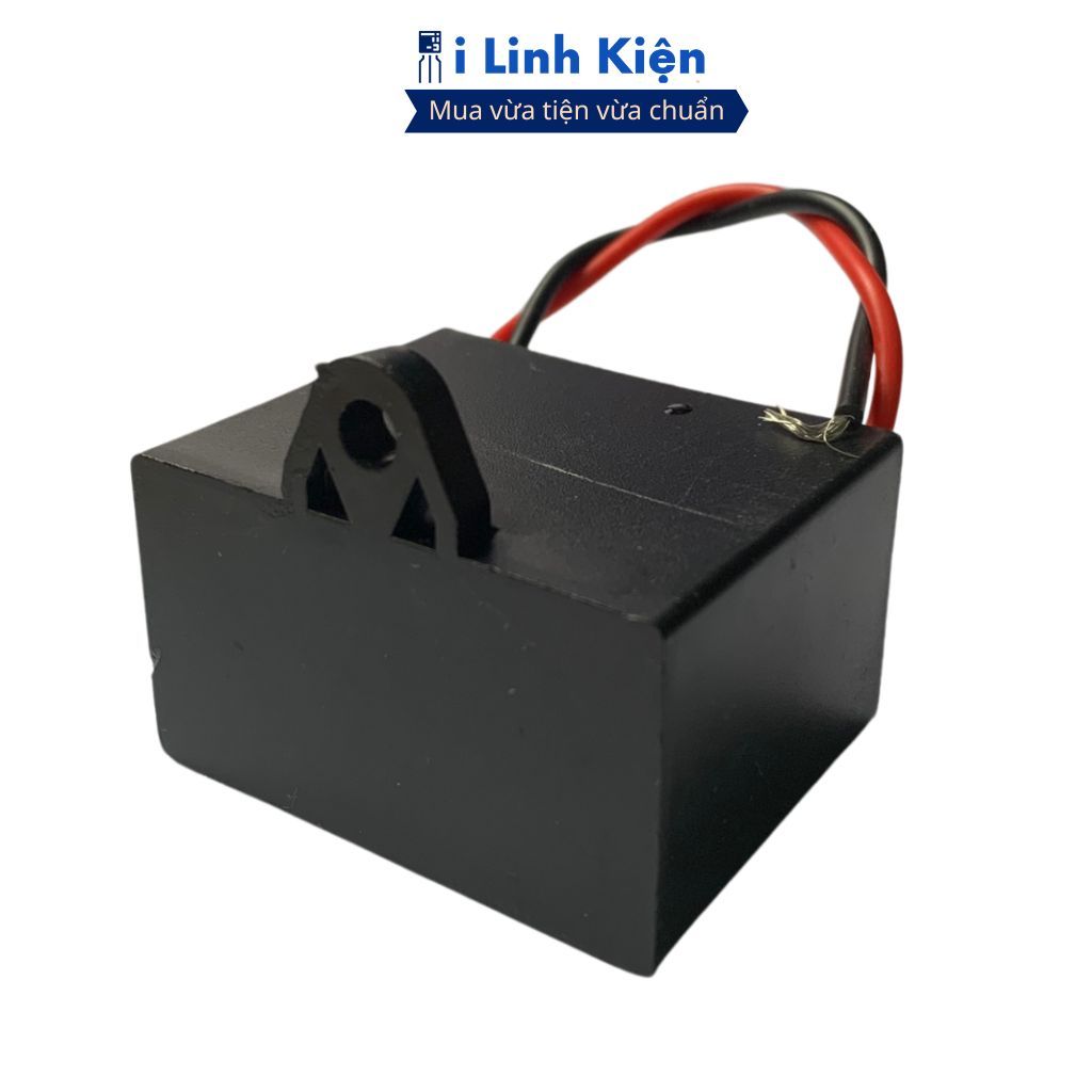 Tụ quạt 20UF CBB61 dây chính hãng SENJU, JCCONs chất lượng ilinhkien
