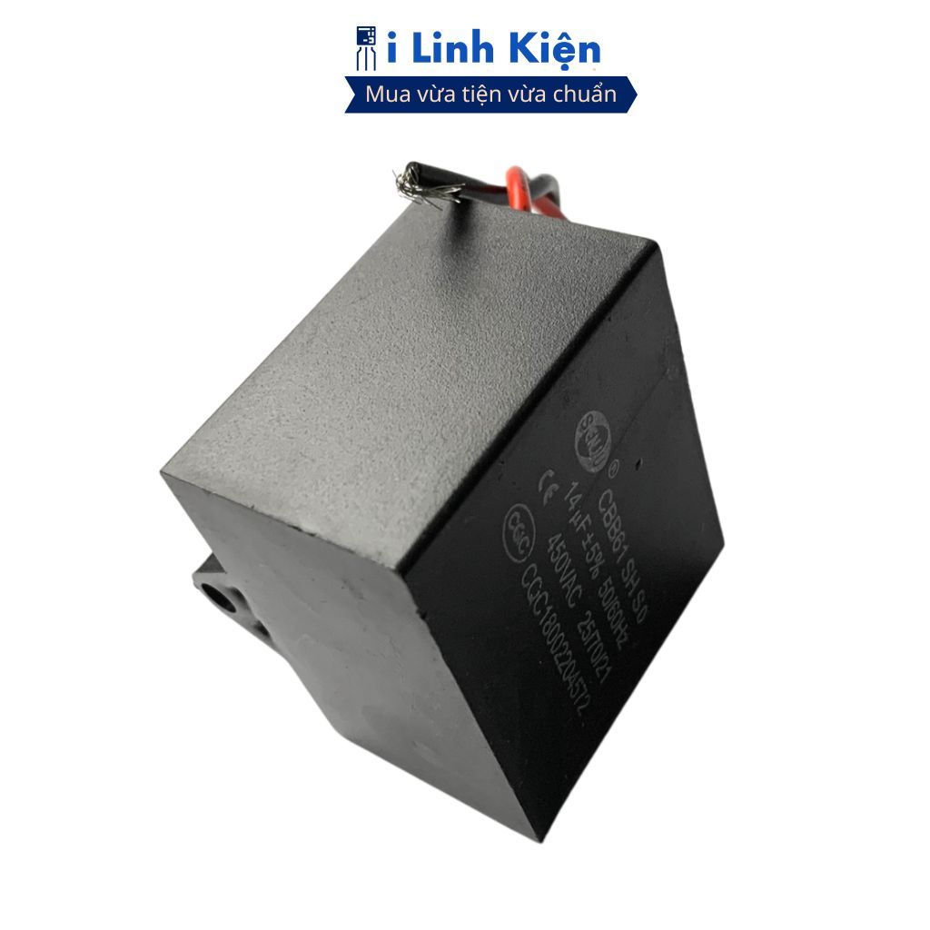 Tụ quạt 10uF-20uF dây SENJU chính hãng chất lượng cao ilinhkien.