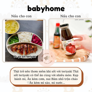 Sốt TERIYAKI hữu cơ Lumlum - Dùng cho bé  từ 12m+