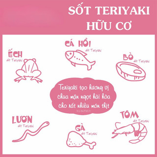 Sốt TERIYAKI hữu cơ Lumlum - Dùng cho bé  từ 12m+