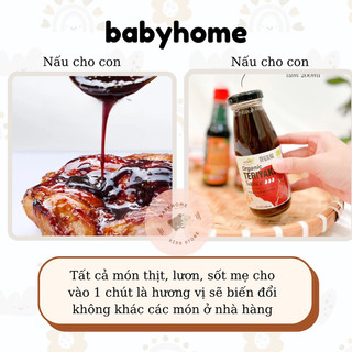 Sốt TERIYAKI hữu cơ Lumlum - Dùng cho bé  từ 12m+
