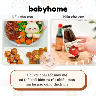 Sốt TERIYAKI hữu cơ Lumlum - Dùng cho bé  từ 12m+