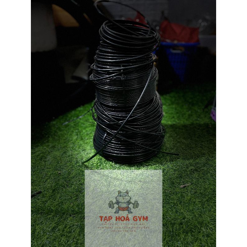 Dây cáp 6mm hàng cao cấp cho máy gym(vỏ bọc PA)